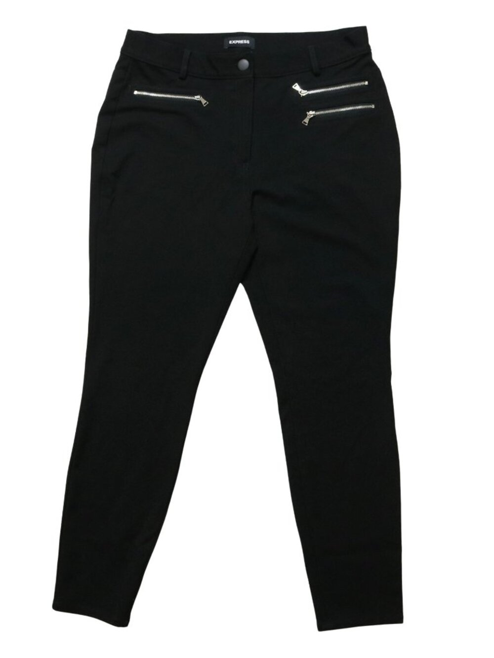 Express Stretch+ Black High Rise Legging Zippers